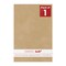 Beige Suede 4x6 Inch Uncut Mat Board - Blank Sheets, No Opening